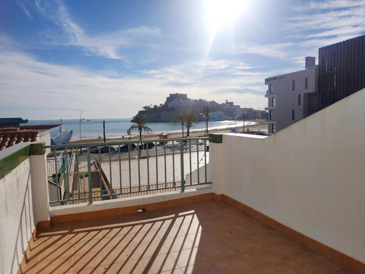 Апартаменты Duplex Vista Mar Peniscola Playa Orangecosta Экстерьер фото